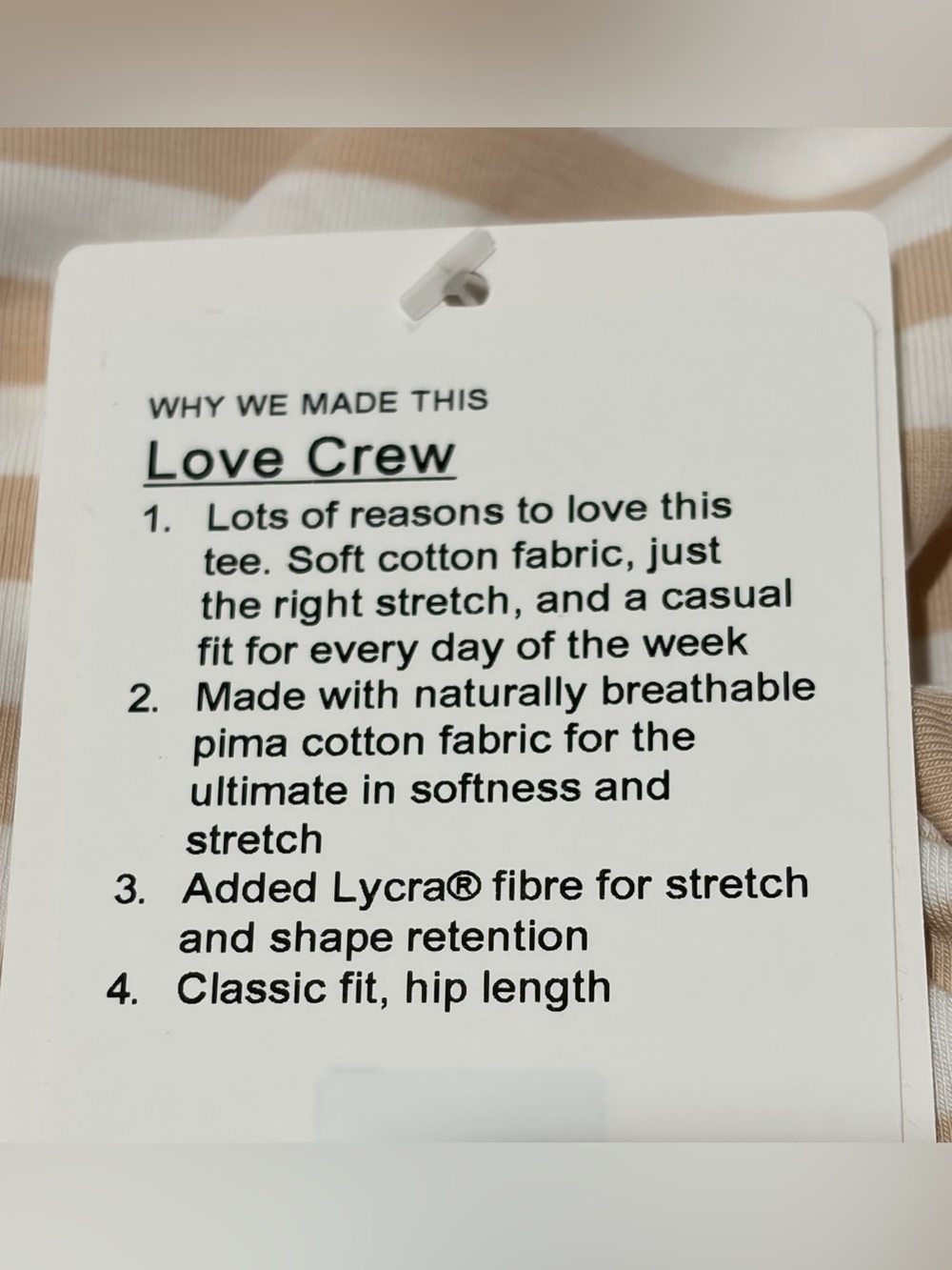 Lululemon Love Crew Top - Picture 5 of 7